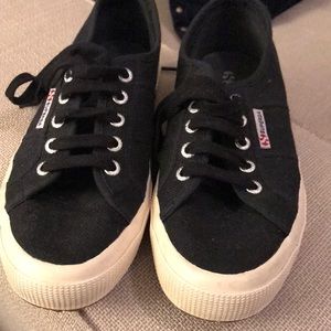 Black Superga Sneakers